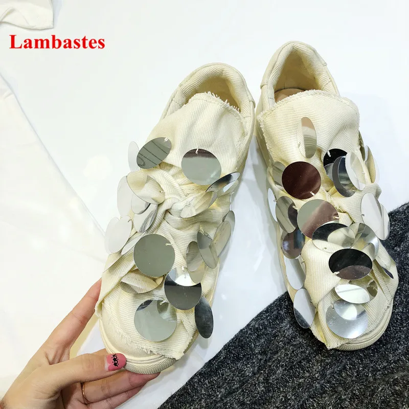 

Spring 2019 Shoes Women Butterfly-knot Bling Designer Denim Sneakers Women Slip On Casual Shoes Women Loafers Zapatos de Mujer