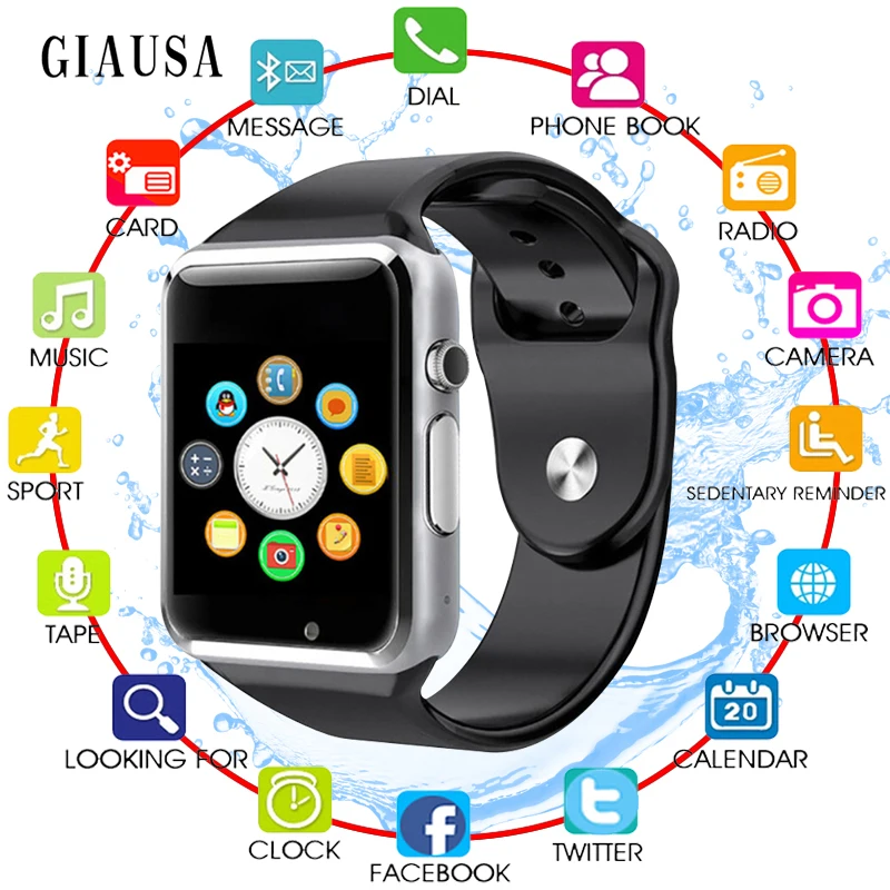 GIAUSA Smart Watch For Children Kids Baby 2G Sim Card Dail Call Watch Phone Touch Screen Waterproof Smart Clock Smartwatches