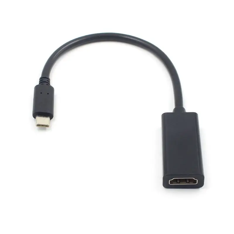 

USB Type C to HDMI Adapter USB 3.1 (USB-C) to HDMI Adapter Male to Female Converter Adaptor For MacBook2016/Huawei Matebook/Smas