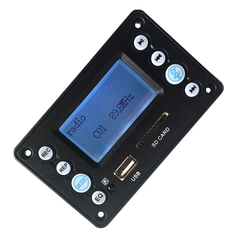 5V LCD Lyrics MP3 Decoder Board Bluetooth 4.2 Audio Receiver APE FLAC WMA WAV Decoding Support Recording Radio Display