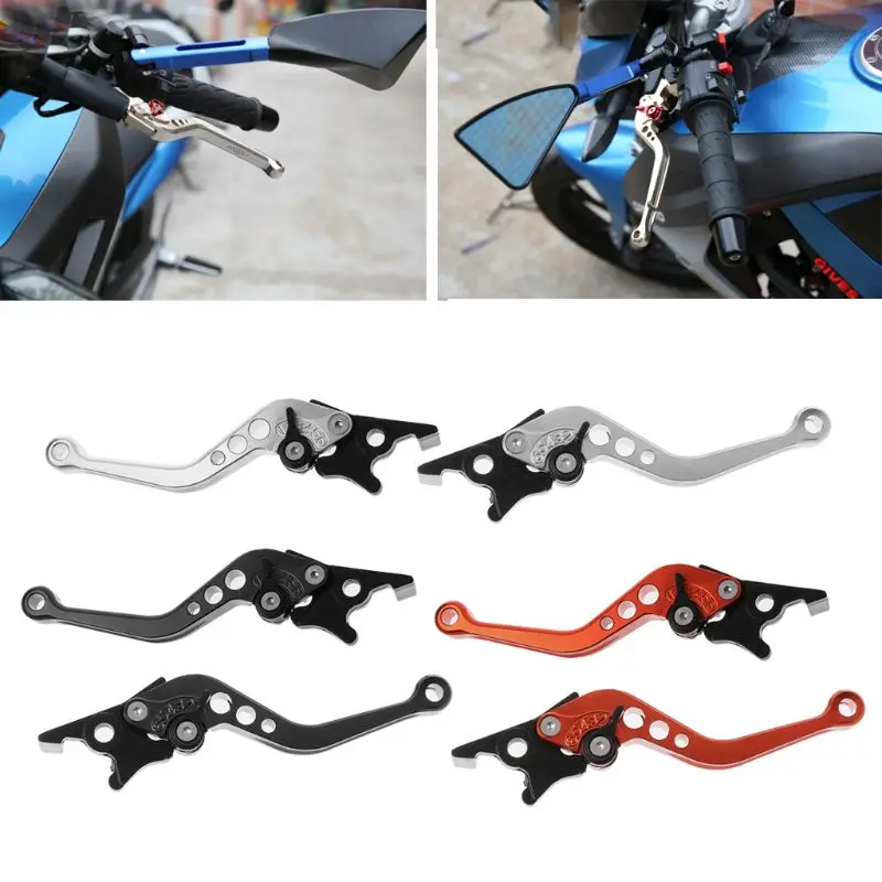 

One Pair Adjustable Motorcycle CNC Brake Clutch Levers Modification For Yamaha Honda Universal