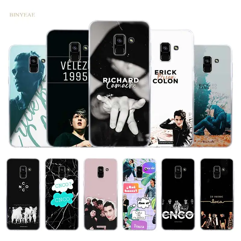 Case for Samsung A50 A40 A30 A20 A10 A8 A7 A6 Plus 2018 A6S A8S A9S A9 Star A5 2017 Silicone Coque Cover Christopher Velez CNCO