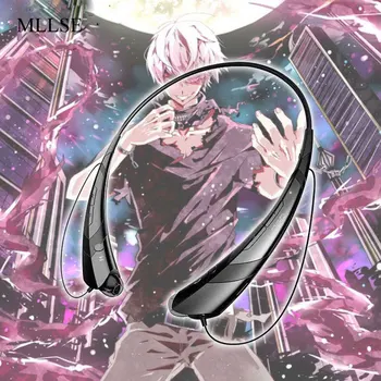 

Anime Tokyo Ghoul Neckband Bluetooth Headphone Earphones Wireless Stereo Sport Cosplay Headset for Iphone Samsung Xiaomi