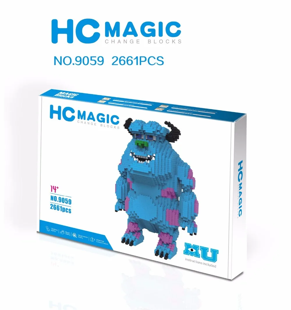 HC Magic Blocks мультфильм строительная игрушка модель аниме торги фигурки микро