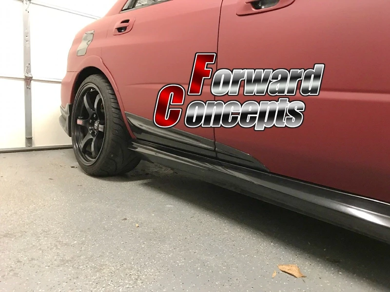 Для дверных панелей из углеродного волокна 2002 2007 IMPREZA WRX GD S204 обрезка молдинги|mould