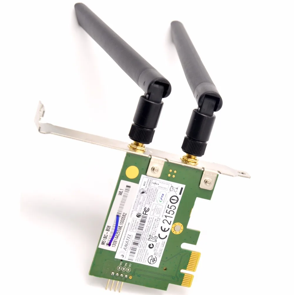 BCM94352HMB 802.11ac 1200 Мбит/с Настольный Беспроводной PCi-e Wi-Fi адаптер PCi WLAN карты+ Bluetooth 4,0 хакинтош для Broadcom BCM94352