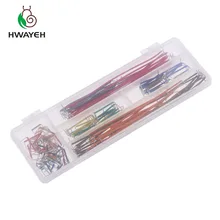 Горячая 140 шт U форма пайки макет перемычка Кабель провода комплект для arduino Щит для arduino raspberry pi Прямая поставка