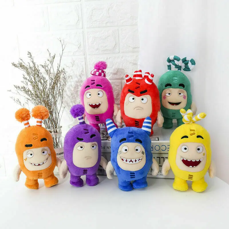 

7patterns Oddbods 17cm Plush Soft Cuddly Toy Bubbles new