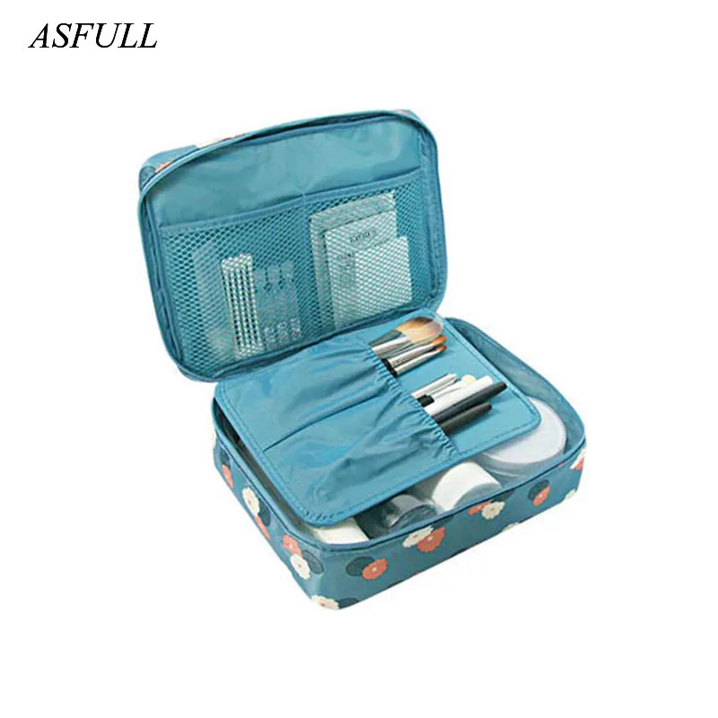 Us 4 43 44 Off Asfull New Fashion Toiletry Bags Waterproof Oxford Women Makeup Travel Bag Portable Organizer Beautician Cosmetic Men Bathroom In