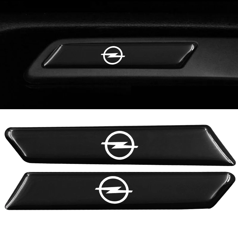 

2pcs Car Sticker Auto Emblem Decal For Opel Zafira a b Astra h g j k f Mokka Corsa b c d Vectra Insignia Motors Auto Accessories