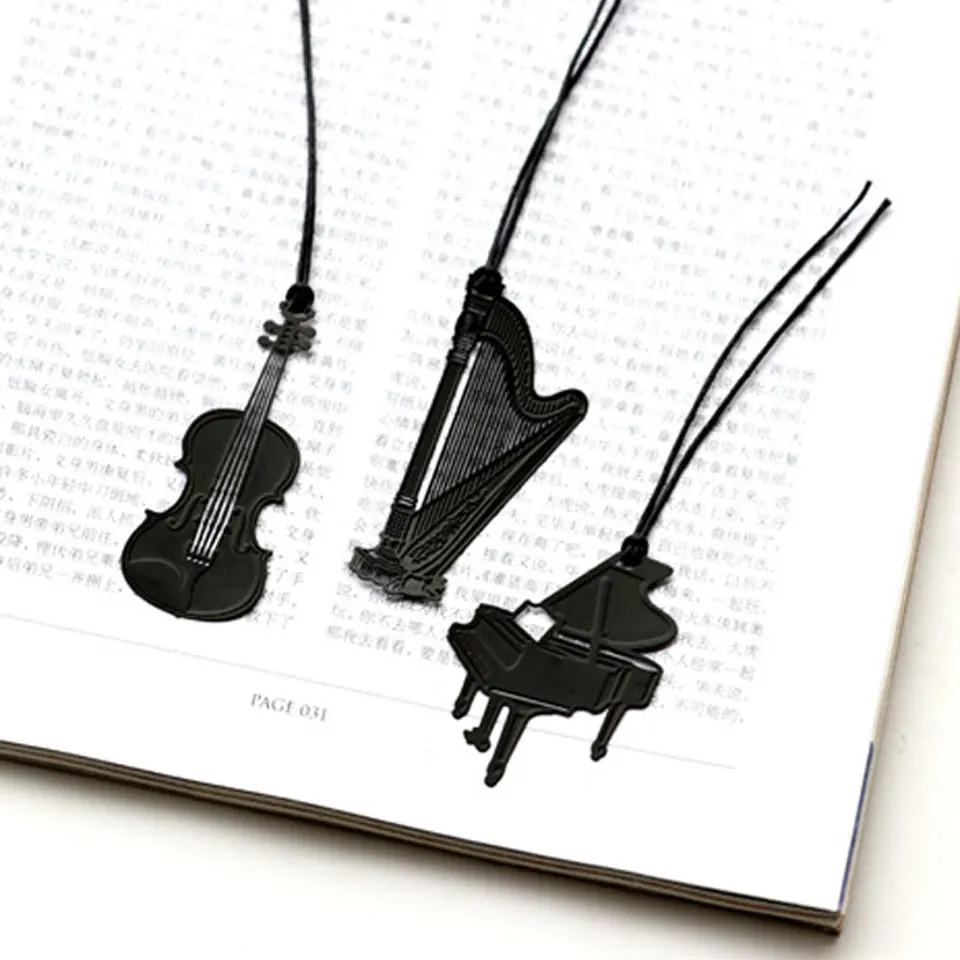 

7 Pcs/Lot Metal Bookmarks for Books Tab Stationery Office Accessories School Supplies Marcador Bookmark Cute Cartoon Paper Clip