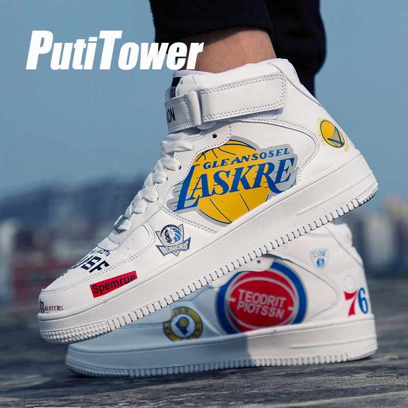 

High Top Basketball Shoes Men Comfortable Sport Shoe Man Plus Size Sneakers Athletic Trainers Zapatillas Hombre Sapatos Homens