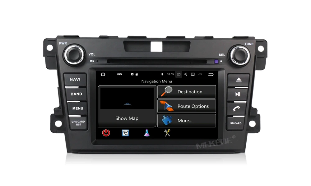 Sale RK3188 Quad core android8.1 car dvd player headrest for Mazda CX7 CX-7 CX 7 2006-2012 car gps navigation audio video WIFI BT 17