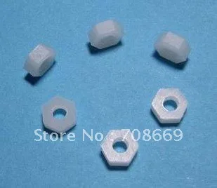 

500pcs DIN934 M2 M2.5 M3 M4 M5 M6 M8 M10 M12 PA66 Nylon Hex Nut Hexagon Plastic Hex Nuts