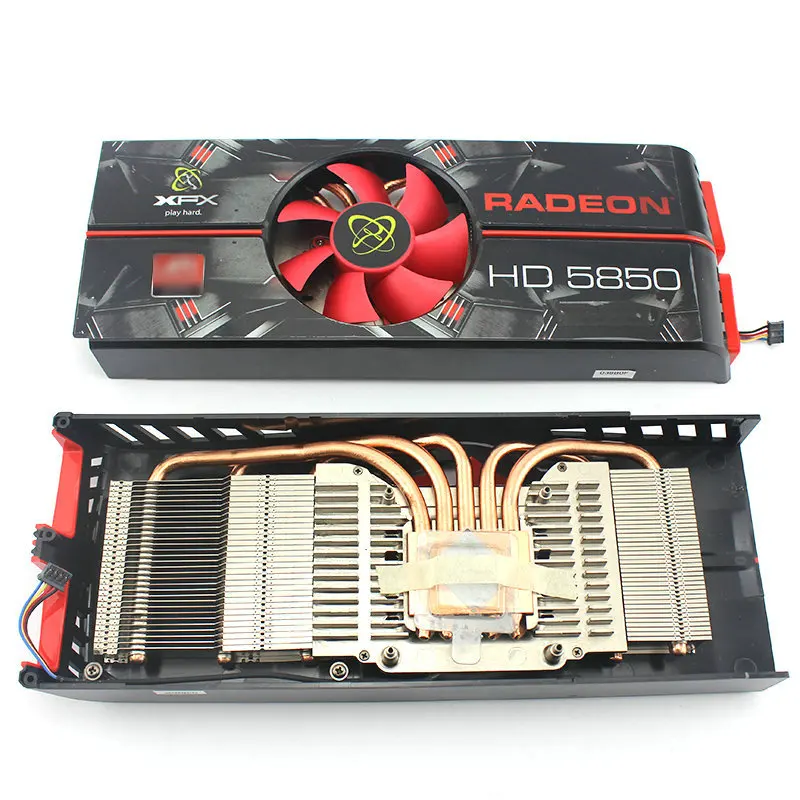 Для XFX RADEON HD5850 Графика карты охлаждающий вентилятор cooler