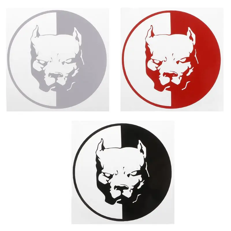 

Waterproof Motorcycle Car Sticker Car Styling Decals 3D Dog Reflective Stickers 12*12cm for Auto Vehicle