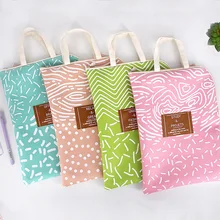 1 шт. 15800 и Креативный продукт Минималистичная Водонепроницаемая папка для документов Ткань Оксфорд большая емкость A4 файл сумка Продвижение