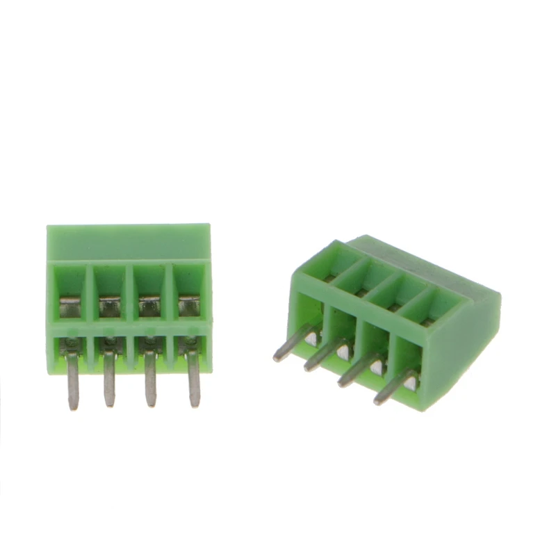 OOTDTY 10 шт. 2Pin-10Pin винт PCB монтируется клеммные блоки разъем 2,54 мм шаг