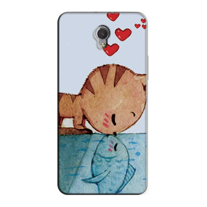 Case for ZTE Blade V7 Soft TPU Silicone Flower Cartoon Animal Painted Cover for ZTE Blade V7 Coque Fundas