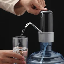 Перезаряжаемый Электрический Ручной пресс водяные насосы USB бутылка воды питьевой Диспенсер Бутылочки для напитков для спорта на открытом воздухе