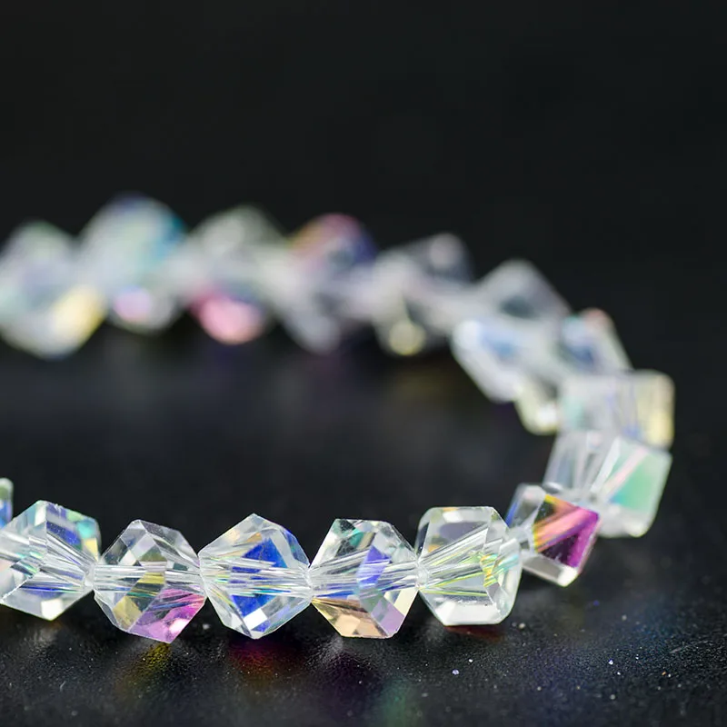 95 шт. белые Квадратные бусины 4 мм|beads for diy|beads loosebeads charms |