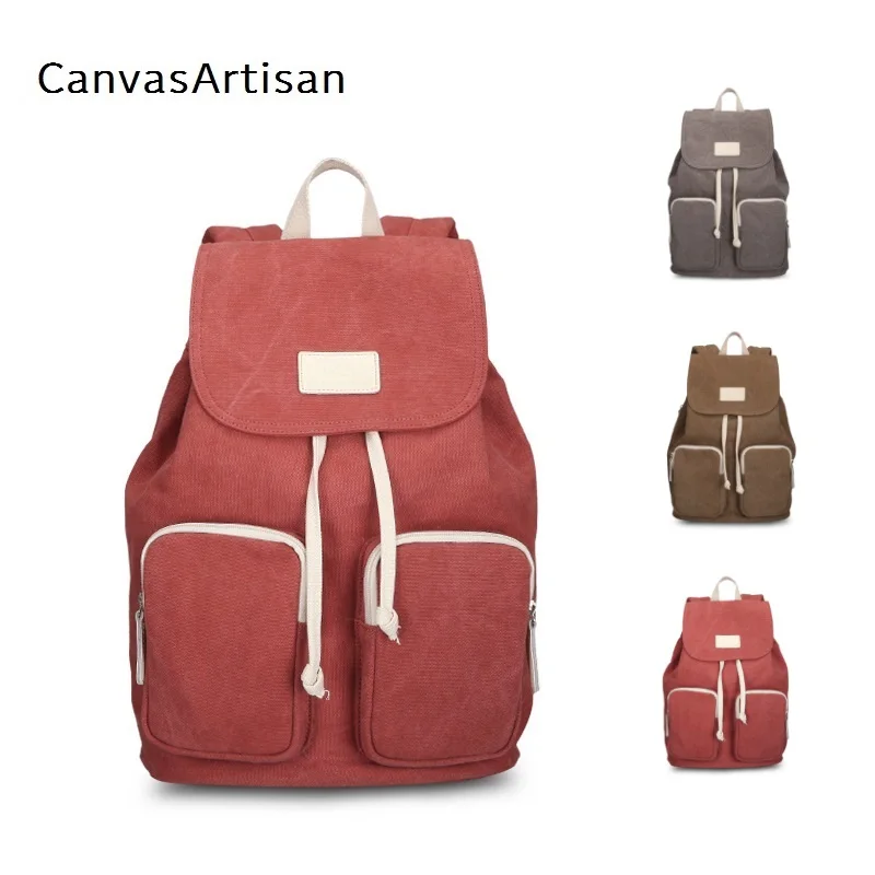 

2019 Brand Canvas Backpack For Tablet 7".8".9",9.7", Notebook Compute Bag Case For ipad Air, School, Free Drop Shipping T28-1