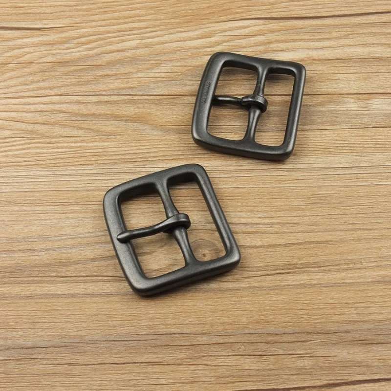 Leather Craft Hardware Solid Brass Center Bar Men Belt Buckle Dk Oeb Finish 38mm Metal Buckle