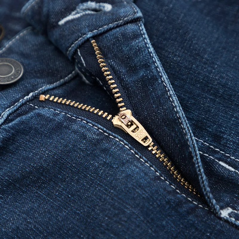 Buy SEMIR Skinny Jeans Soft Cotton for Men Slim Jeans with Destructed Detail Elastic Pencil Pants Fashion Jeans Trousers