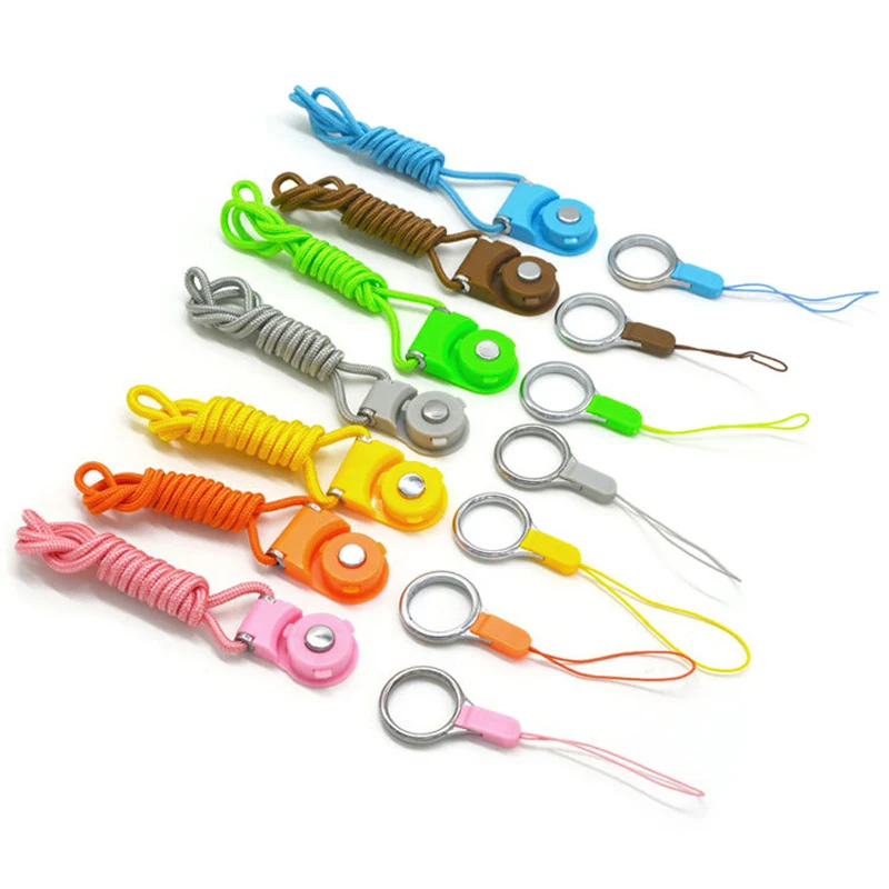 

Wholesale 5pcs/lot, Mobile Phone Straps Detachable Neck Strap Lanyard For iPhone X S Samsung Mp3 Keys ID Card Phone Hanging Rope