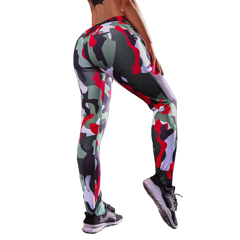 camo yoga pants