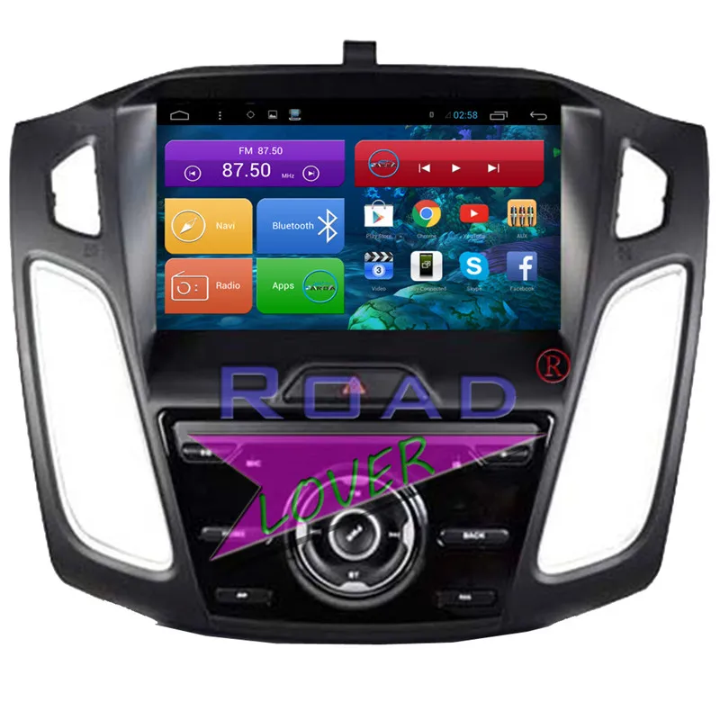 Roadlover Android 6 0 Автомобильный ПК средство памяти для Ford Focus III 2012 2013 2014 2015 стерео GPS
