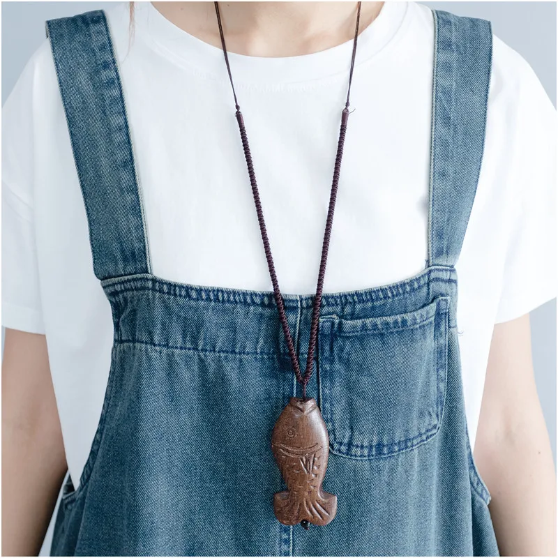 Spring Summer Long Dress Women Casual Vintage Maxi Suspender Plus Size Denim Jeans Dress Pockets Elegant Ladies Denim Dress Q311
