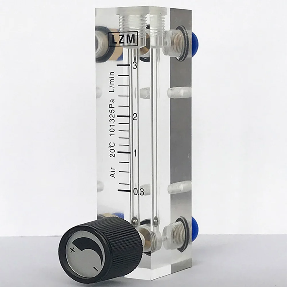 Кислородный расходомер Расходомер воздуха 1L 2L 3L 5L 10L 15L 20L 25L 30L 35L изготовлен из оргстекла для генератора озона