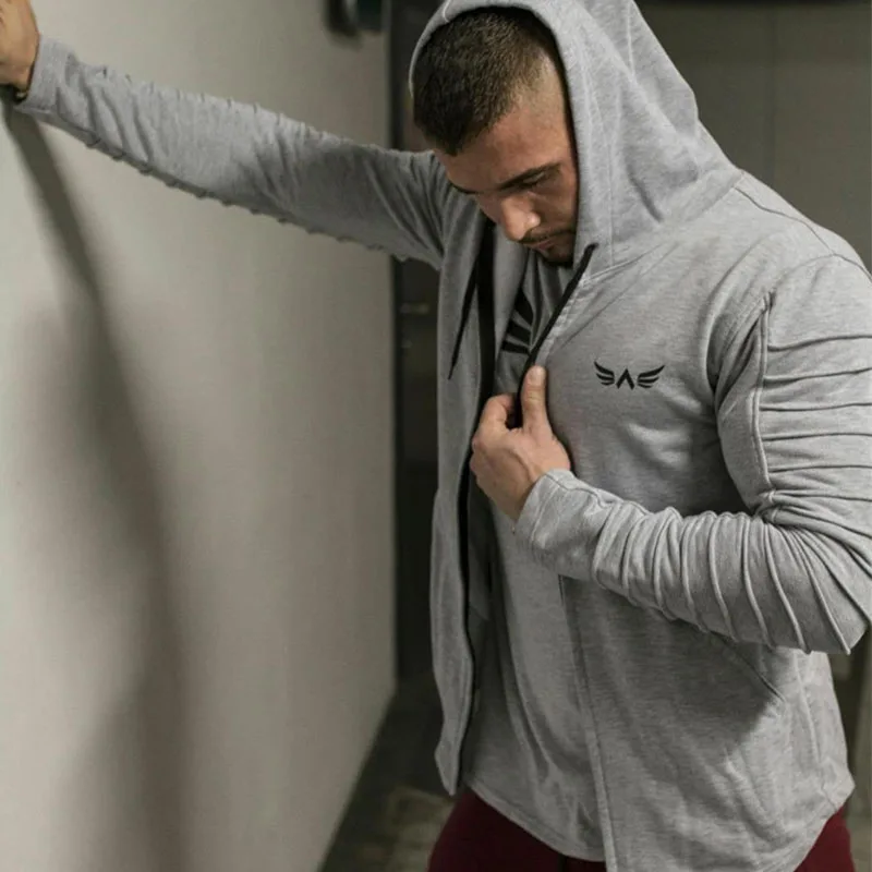 Sport Men's gym sweatshirt Men Hoodies Sweatshirt (7)