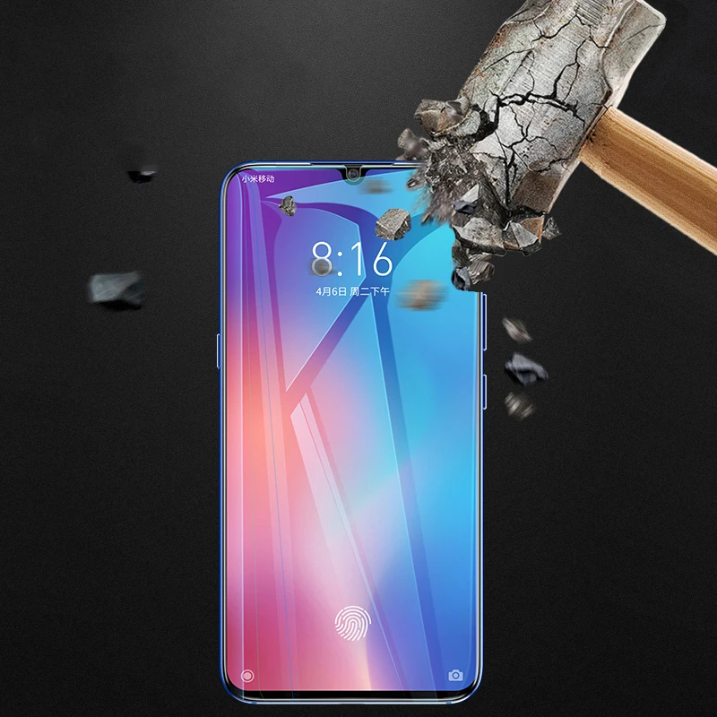 For Xiaomi Mi 9 Tempered Glass Full Cover Screen Protector For Xiaomi Xiomi Mi 9 SE Explorer Mi9 Armor Film (2 Pack)