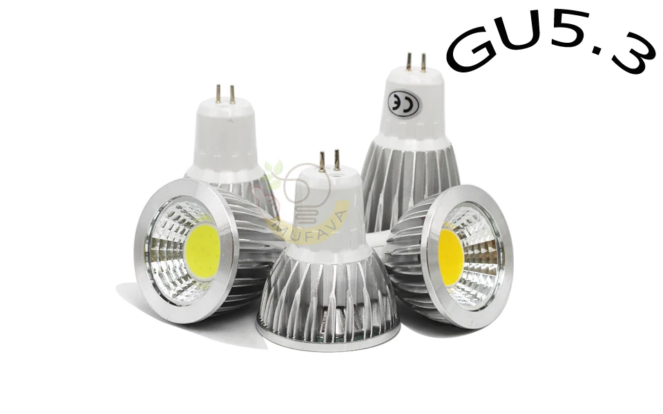 Самая низкая цена 1 упак./лот cob светодиодный GU5.3 лампада светодиодный лампы E27 9 Вт 12 Вт 15 Вт mr16 12v Светодиодный прожектор GU10 Luz ампулы gu10 светодиодный светильник - Испускаемый цвет: GU5.3