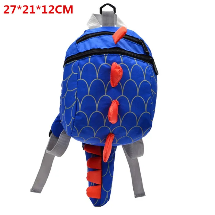 Плюшевый рюкзак с изображением динозавра из мультфильма для детских игрушек, школьная сумка для детей, сумка для путешествий на открытом воздухе, сумка для студентов, детского сада, сумки с изображением летучей мыши - Цвет: C3