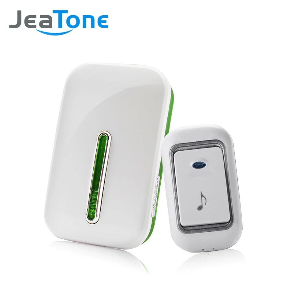 

120m Long-Range Wireless Doorbell Chime Transmitter And Receiver 36 Melodies Music 1 Outdoor Transmitter + 1 Indoor Receiver