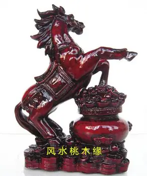 

equestrian Resin horse furnishing handicraft act role success decoration immediately rich statues sculpture Home wedding