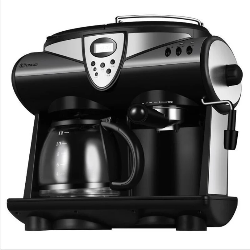 Italian Coffee Maker Household 20bar Pressure Coffee Machine Office Precise Thermostat Coffee Machine Espresso Machine DL-KF7001