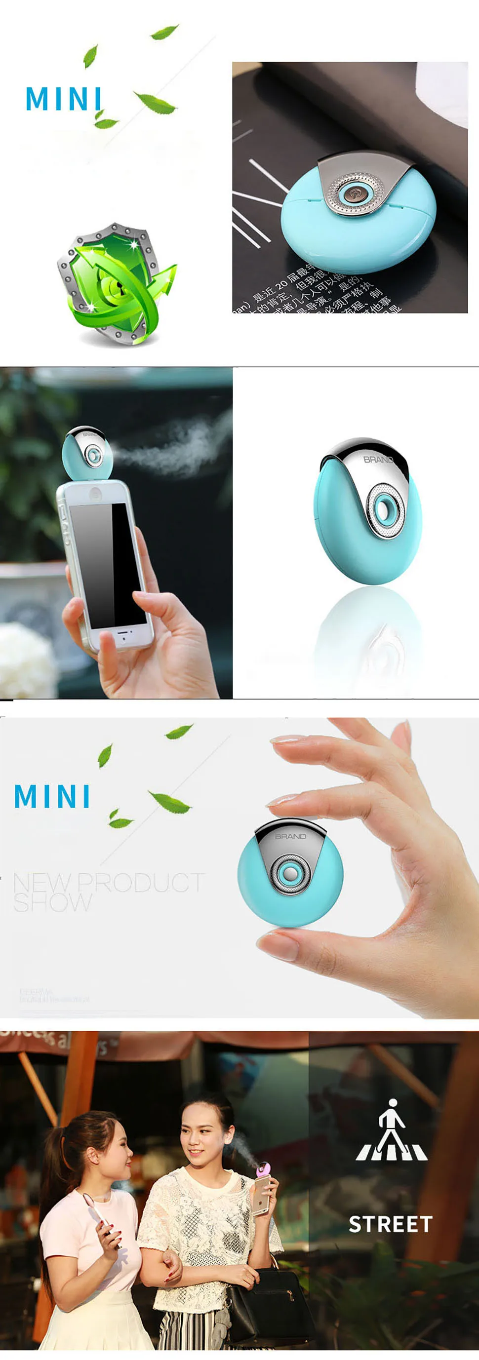 Wilo Star мобильный телефон счетчик воды мобильный мини увлажнитель воздуха usb увлажнитель ручной спрей нано паровой измеритель лица