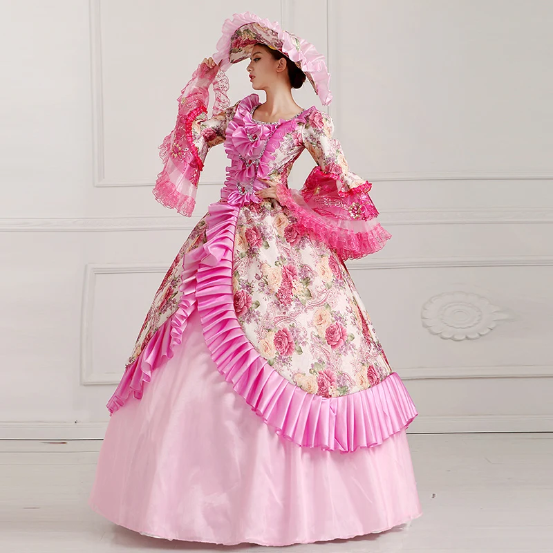 luxury Medieval Clothing Lady of the Lake Costume Dress Central Europe Medieval Renaissance Victorian Ball Gown Dress Costume ruffles 2029 gaess medieval dress costume cartoon character costumes dress medieval dress