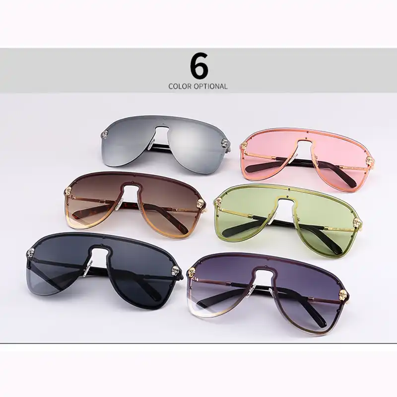 okulary przeciwsloneczne damskie z czaszkami Amazon dollger styl Steampunk Cateye okulary