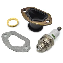 Intake Manifold Ring Gasket Spark Plug Kit For Chinese 45CC 52CC 58CC 4500 5200 5800 Chain