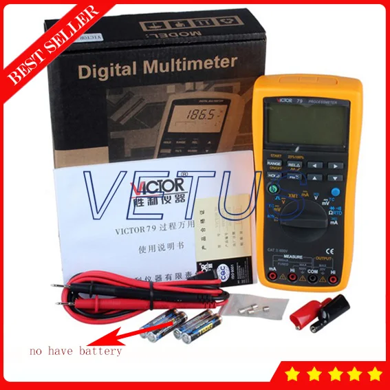 VICTOR 79 Multifunctional Digital Multimeter Specifications of Process