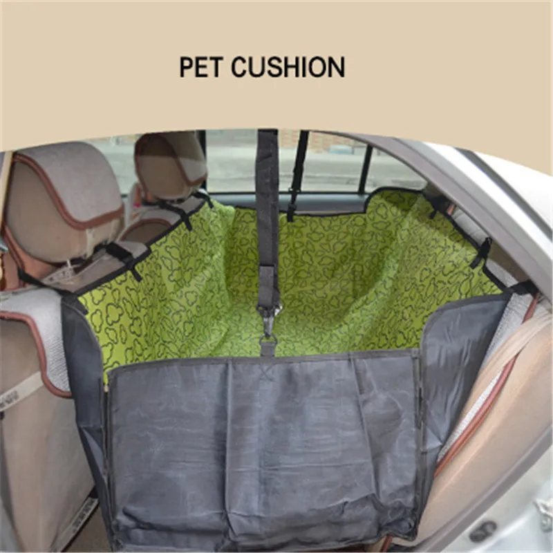 

Pet Car Seat Safety Waterproof Rear Seat Trunk Mat Seat Travel Accessories Car Hammock Oxford Cloth Pet Barrier Protect Dual Use