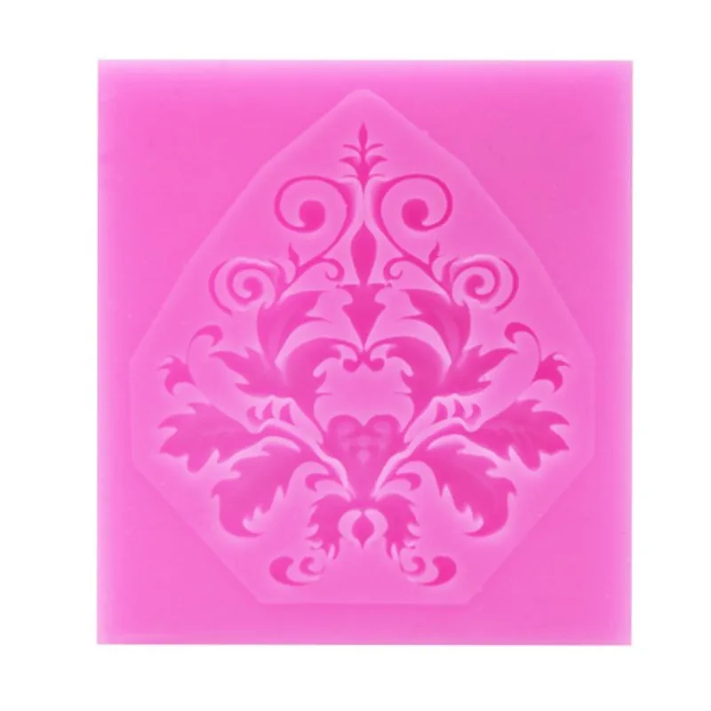 

1 piece Border silicone mold fondant mold cake decorating tools chocolate gumpaste mold Crown Flower Soap Mould