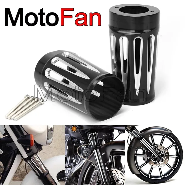 Buy Motorcycle Upper Front Fork Slider Covers Kit