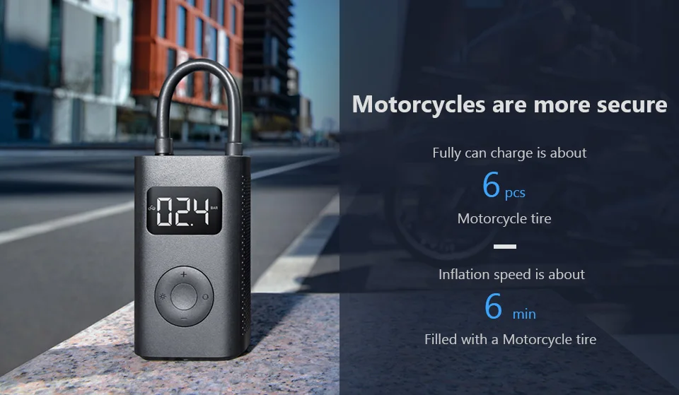 Xiaomi Mijia 150PSI inflator Bomba de Ar