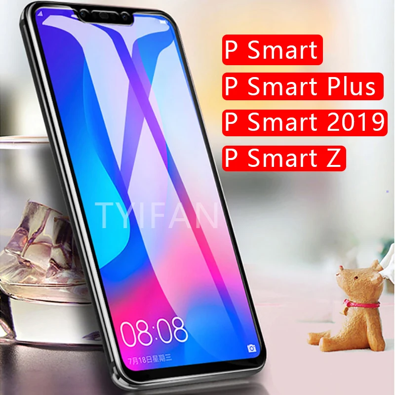 

protective glass for huawei p smart plus 2019 z tempered glas screen protector on psmart p Smar Samrt Smat safety tremp psmartz